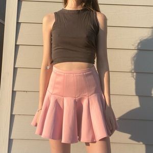 ASOS pink skirt